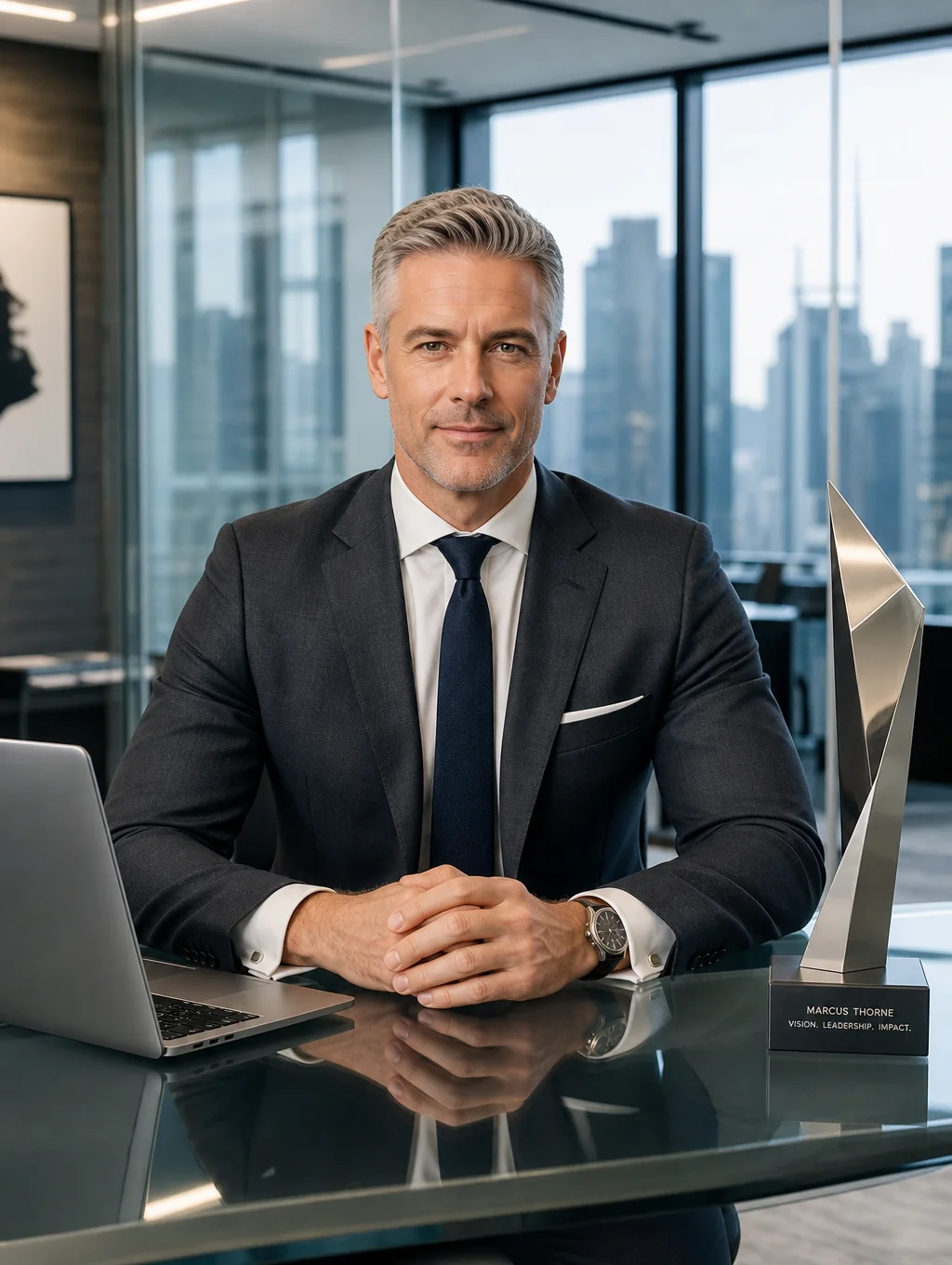 Portrait of Marcus Thorne, Treasurer and Trustee